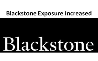 Blackstone Exposure Increased