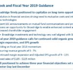 BR Fiscal 2019 Outlook and Guidance August 7 2018