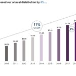 BIP - Annual Distribution Growth