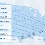 CPRT - Mega Yard Locations in the US FYE2018