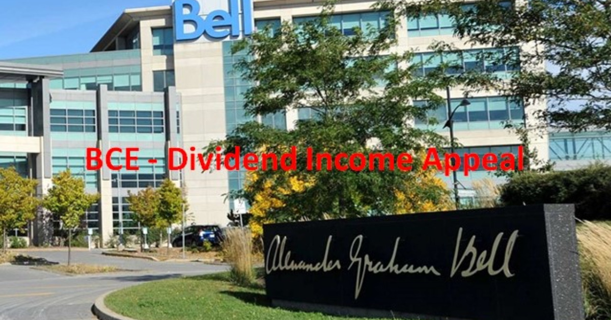 BCE - Dividend Income Appeal