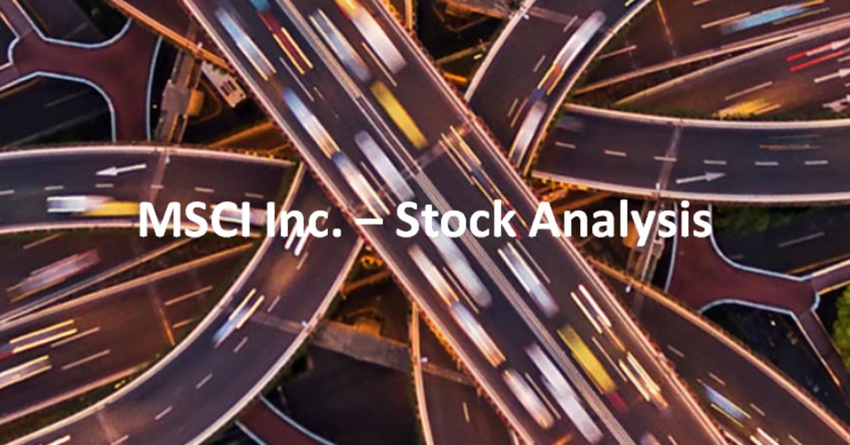 MSCI Inc. - Stock Analysis