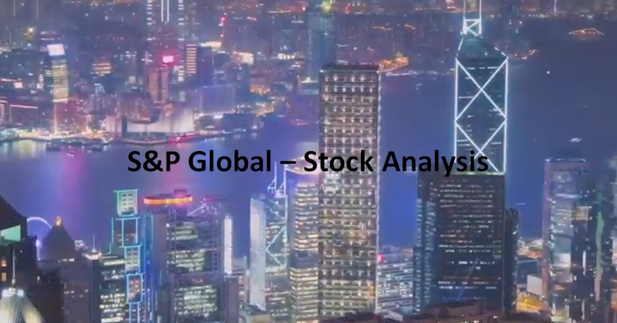S&P Global - Stock Analysis