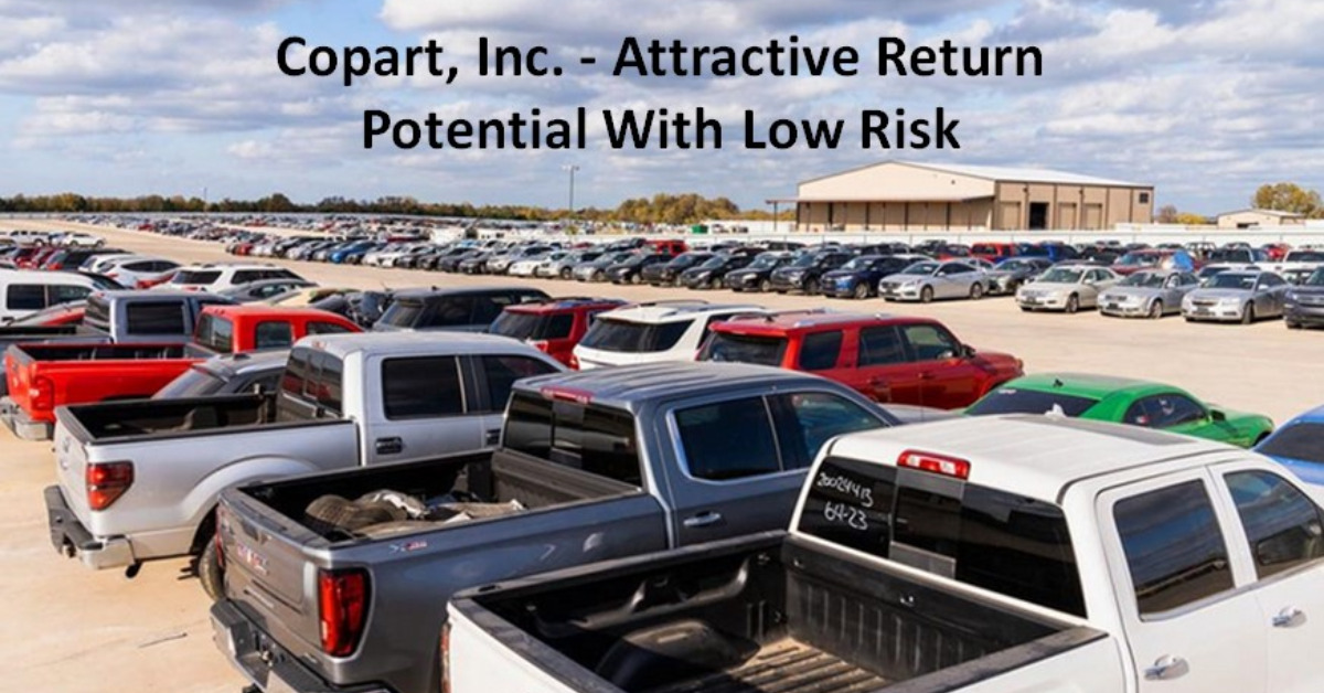 Copart - Attractive Return Potential With Low Risk