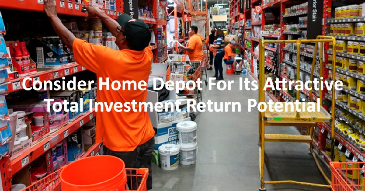 Consider Home Depot For Its Attractive Total Investment Return Potential