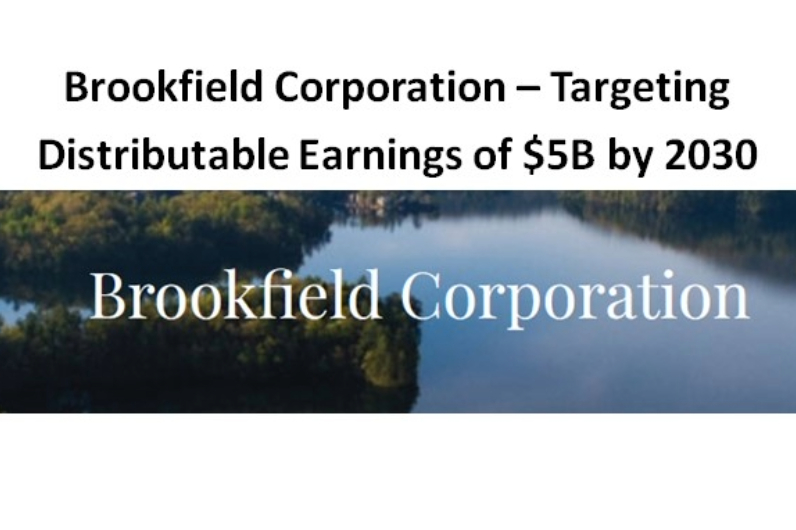 Brookfield Corporation - Targeting Distributable Earnings of $5B by 2030