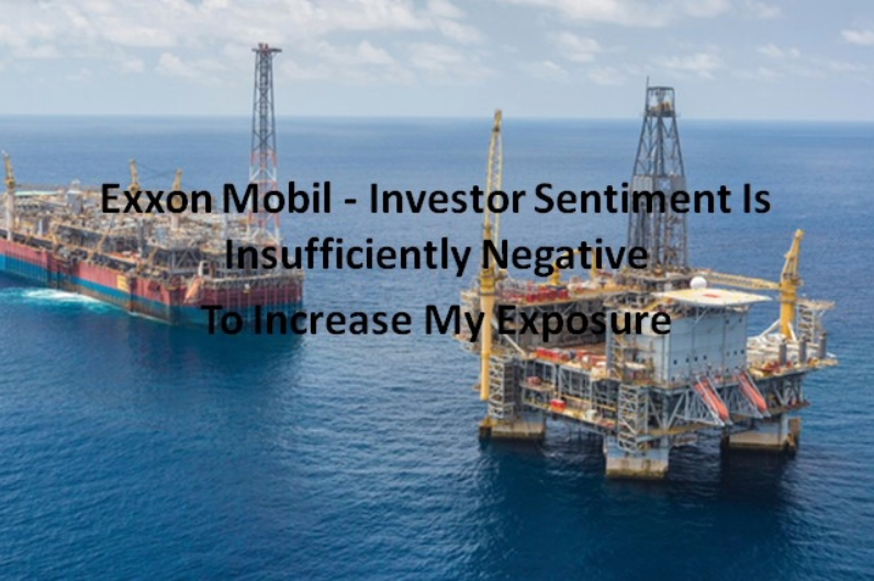 Exxon Mobil - Investor Sentiment Is Insufficiently Negative To Increase My Exposure