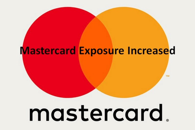 Mastercard Exposure Increased