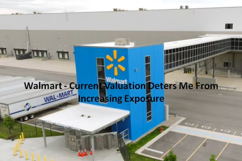 Walmart - Current Valuation Deters Me From Increasing Exposure