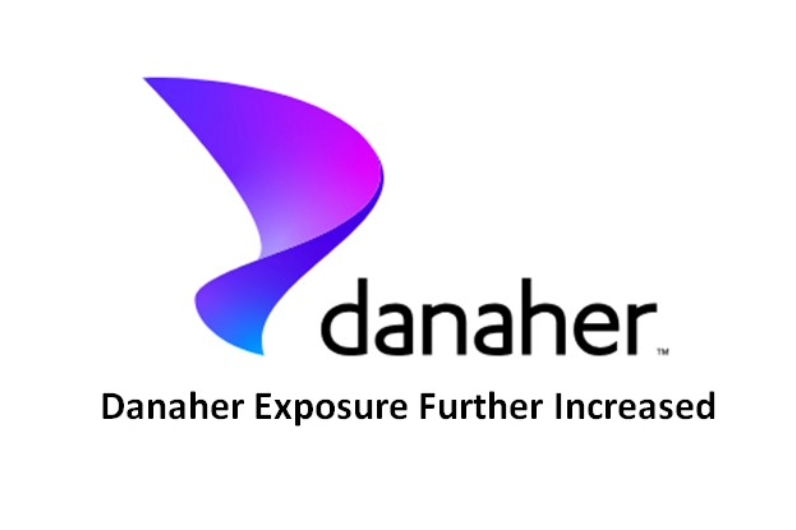 Danaher Exposure Further Increased