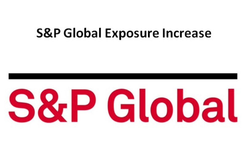 S&P Global Exposure Increase