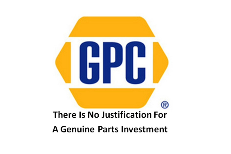 There Is No Justification For A Genuine Parts Investment